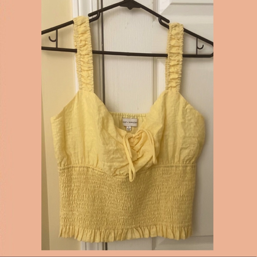 Lost + Wander Peasant Top